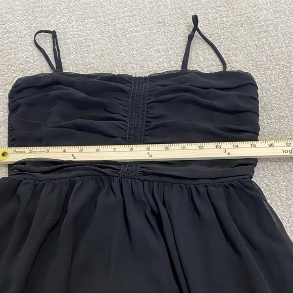 Aritzia Elegant Black Midi Dress Size 8 - Picture 15 of 16